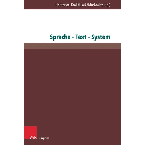 Sprache - Text - System