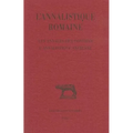 L'Annalistique Romaine: Tome I: Les Annales Des Pontifes. l'Annalistique Ancienne