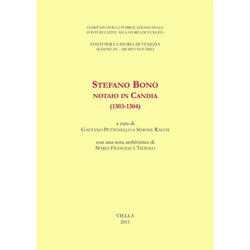 Stefano Bono, Notaio in Candia (1303-1304)