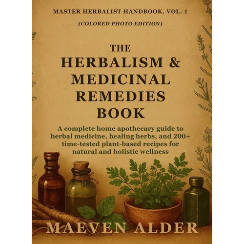 The Herbalism & Medicinal Remedies Book: A Complete Home Apothecary Guide to Herbal Medicine, Healing Herbs, and 200+ Time-Tested Plant-Based Recipes