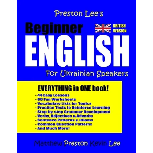 Preston Lee's Beginner English For Ukrainian Speakers (British)