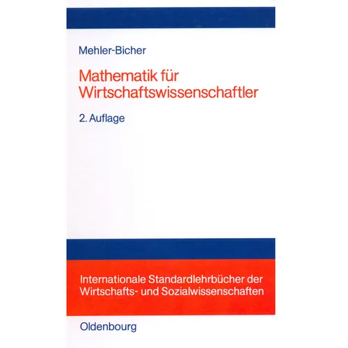 Mathematik Für Wirtschaftswissenschaftler