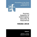 Proceedings of the Tenth International Symposium on Human Aspects of Information Security & Assurance (HAISA 2016)