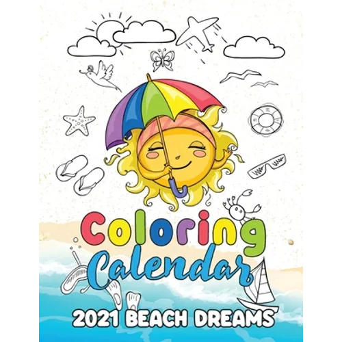 Coloring Calendar 2021 Beach Dreams