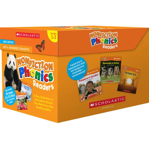 Nonfiction Phonics Readers Set 4: Advanced Concepts (Multiple-Copy Set)