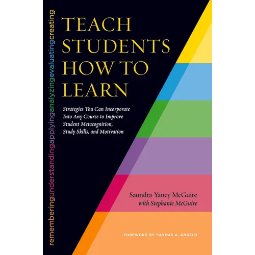 Teach Students How to Learn: Strategies You Can Incorporate Into Any Course to Improve Student Metacognition, Study Skills, and Motivation