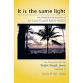 It is the same light: the enlightening wisdom of Sri Guru Granth Sahib (SGGS)