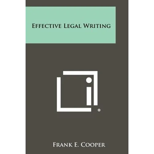 Effective Legal Writing