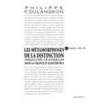 Les métamorphoses de la distinction