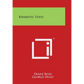 Kwakiutl Texts