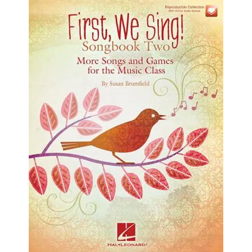 First We Sing! Songbook Two: More Songs and Games for the Music Class (Book/Online Audio)