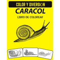 Libro de colorear de caracol: Fantástico libro para colorear caracol animal marino