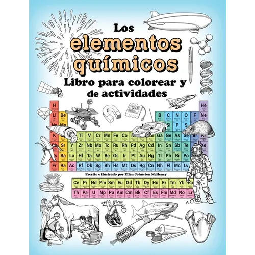 Los Elementos Quimicos Libro Para Colorear y Actividades