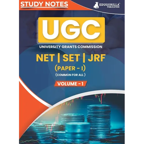 UGC NET Paper 1 (Common for All) Vol 1 Topic-wise Notes (English Edition) A Complete Preparation Study Notes with Solved MCQs
