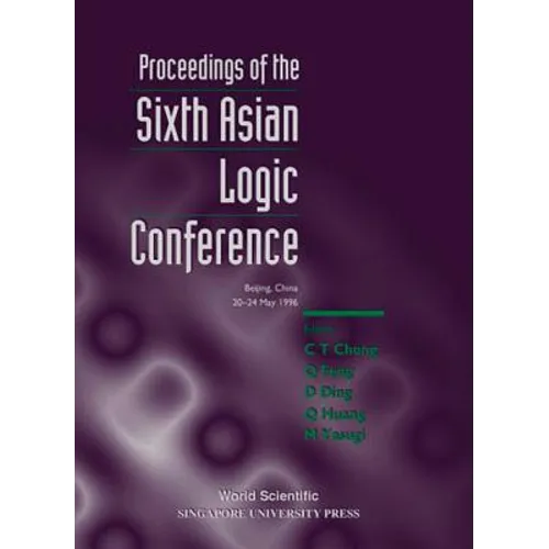 Proc of the 6th Asian Logic Conf