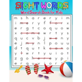 Sight Words Word Search Book for Kids: High Frequency Words Activity Book for Raising Confident Readers (8,5 x 11 inches ): Sight Words Word Search Bo