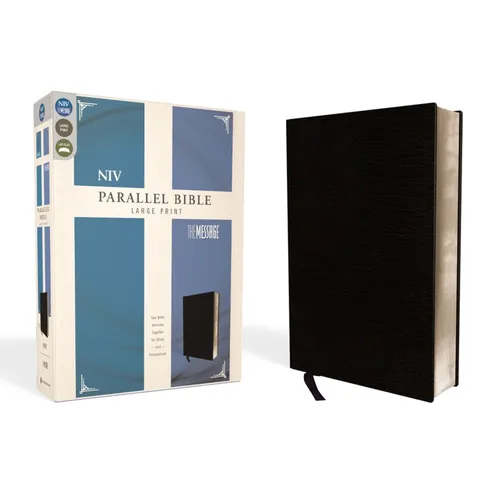 Side-By-Side Bible-PR-NIV/MS-Large Print: Two Bible Versions Together for Study and Comparison