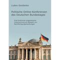 Politische Online-Konferenzen des Deutschen Bundestages