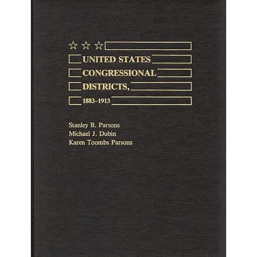 United States Congressional Districts, 1883-1913