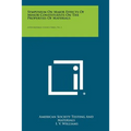 Symposium on Major Effects of Minor Constituents on the Properties of Materials: ASTM Materials Science Series, No. 2
