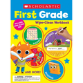 Scholastic First Grade Wipe-Clean Workbook
