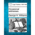Occasional Addresses.