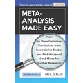 Meta-Analysis Made Easy: How to Draw Definitive Conclusions from Inconclusive Studies and Find Untapped Opportunities for Further Research!