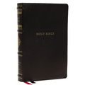 Nkjv, Personal Size Reference Bible, Sovereign Collection, Genuine Leather, Black, Red Letter, Thumb Indexed, Comfort Print: Holy Bible, New King Jame