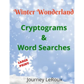 Winter Wonderland: Cryptograms and Word Searches
