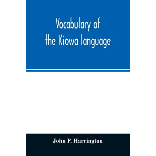 Vocabulary of the Kiowa language