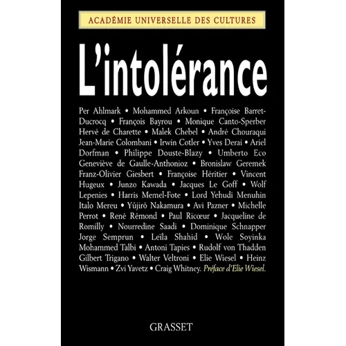 L'intolérance - Paperback
