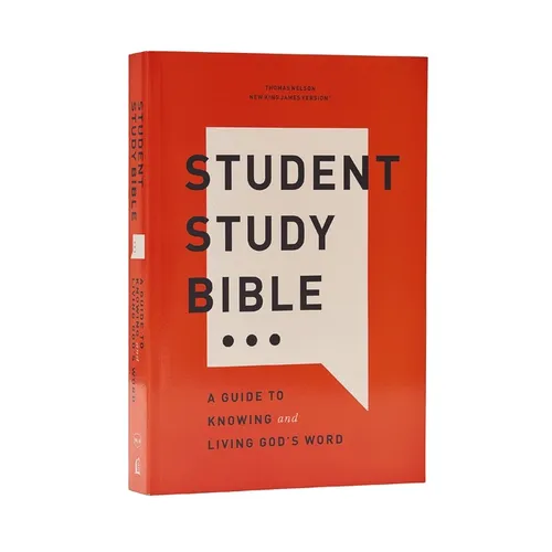 Student Study Bible: A Guide to Knowing and Living God's Word (Nkjv, Softcover, Red Letter, Comfort Print) - Paperback