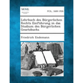 Lehrbuch Des Burgerlichen Rechts Einfuhrung in Das Studium Des Burgerlichen Gesetzbuchs