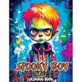 Nightmares Spooky Boys: A Coloring Book with Adventure Through Enigmatic Cities, Full of Darkness and Intrigue