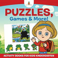 Puzzles, Games & More! Activity Books For Kids Kindergarten