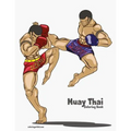 Muay Thai Coloring Book
