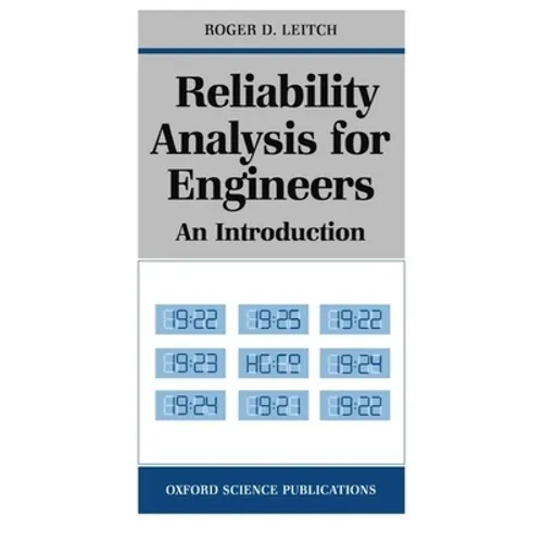 Reliability Analysis for Engineers: An Introduction