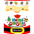 Merry Christmas Coloring book for Toddlers: Merry X'Mas Coloring for Children, boy, girls, kids Ages 2-4,3-5,4-8 (Santa, Dear, Snowman, Penguin)