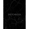 Sketchbook: Marble cover, sketchbook for Drawing, Coloring, Sketching and Doodling, 8.5 x 11 110 pages