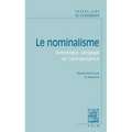 Le Nominalisme: Ontologie, Langage Et Connaissance