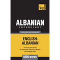 Albanian vocabulary for English speakers - 5000 words