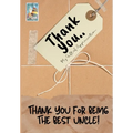 Thank You For Being The Best Uncle!: My Gift Of Appreciation: Full Color Gift Book Prompted Questions 6.61 x 9.61 inch