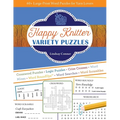 Happy Knitter Variety Puzzles: 60+ Large-Print Word Puzzles for Yarn Lovers