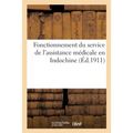 Gouvernement Général de l'Indochine. Fonctionnement Du Service de l'Assistance Médicale En Indochine