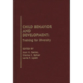 Child Behavior and Development: Training for Diversity