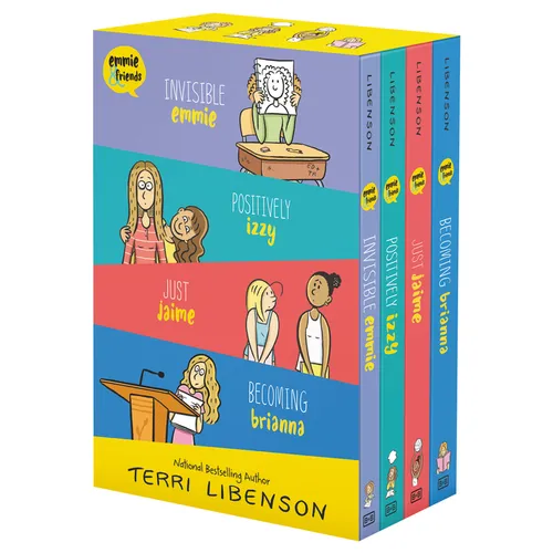 Emmie & Friends 4-Book Box Set: Invisible Emmie, Positively Izzy, Just Jaime, Becoming Brianna (a Graphic Novel Box Set)