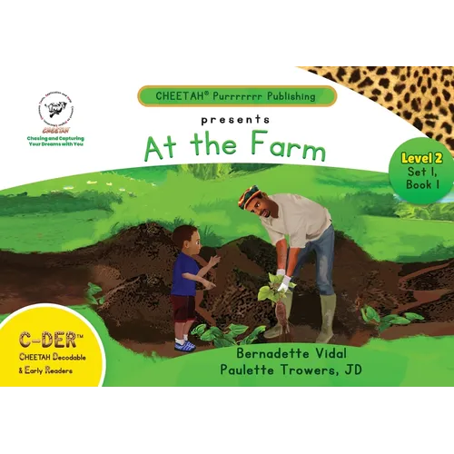 C-DER (Cheetah Decodable & Early Readers) Set 1, Book 1, At the Farm
