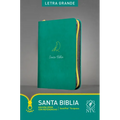 Santa Biblia Ntv, Edición Zíper Con Referencias, Letra Grande (Sentipiel, Turquesa, Índice)