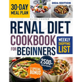 Renal Diet Cookbook for Beginners: A Complete Guide to Thriving with Kidney Disease Through a Collection of Healthy & Tasty Low Sodium, Potassium, and