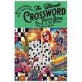 Ultimate Crossword Puzzle Book: Pop Culture, Superheroes, Movies, TV Shows, and Uncommon Words: Medium to Hard Difficulty with Solutions in Back of Bo